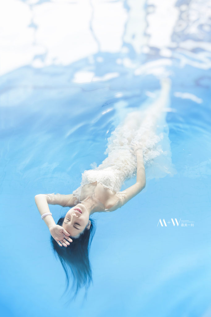 水中婚紗,水底攝影,一秒化身美人魚,underwater